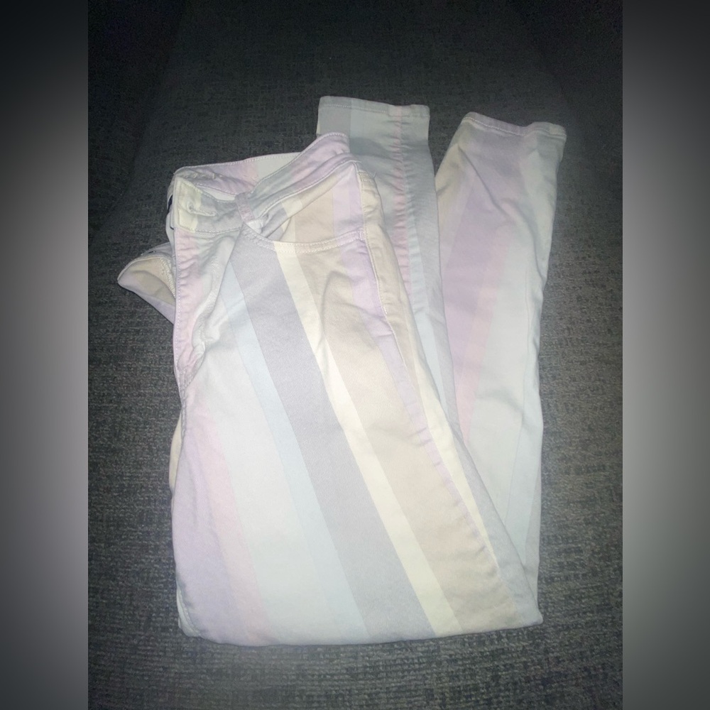Pastel Striped Pants